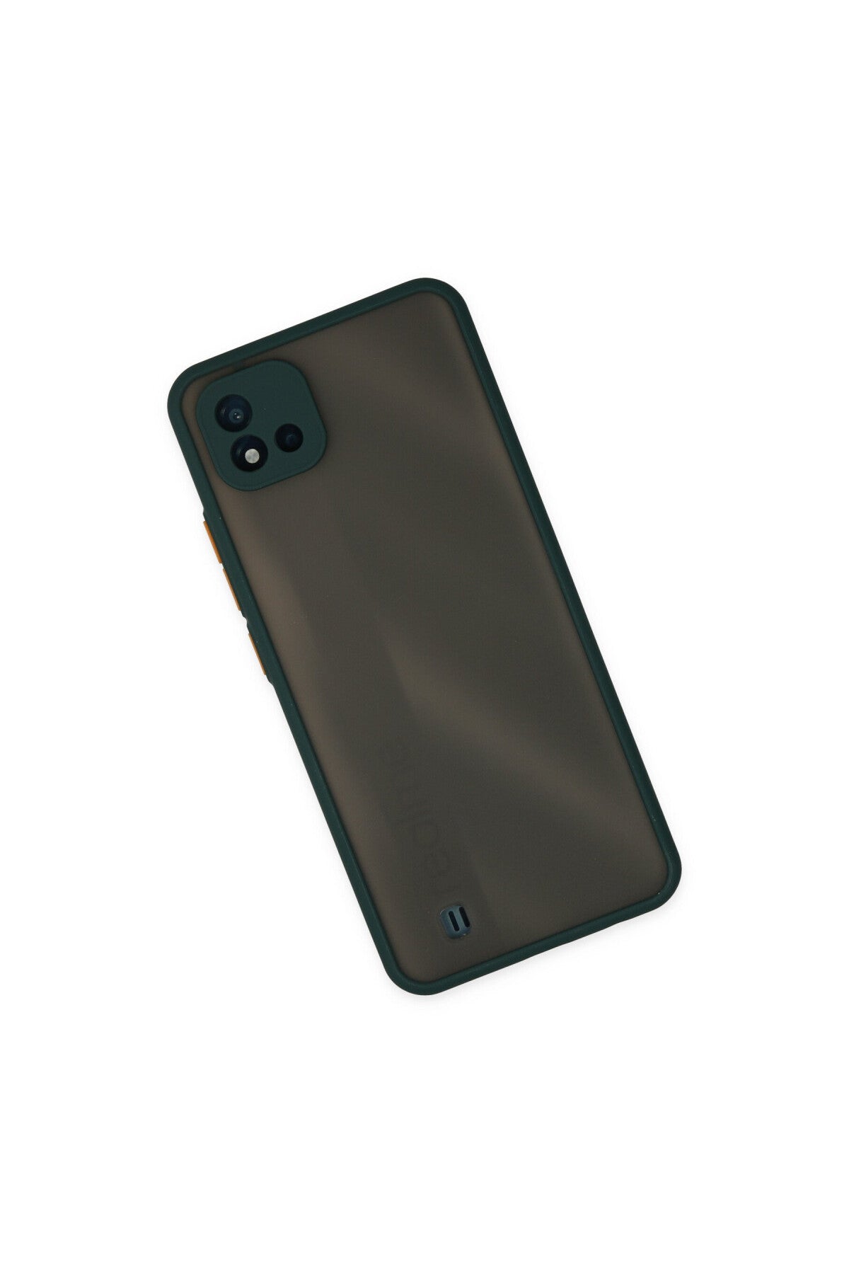 Realme C11 2021 Uyumlu Kılıf Montreal Silikon Kapak - Yeşil