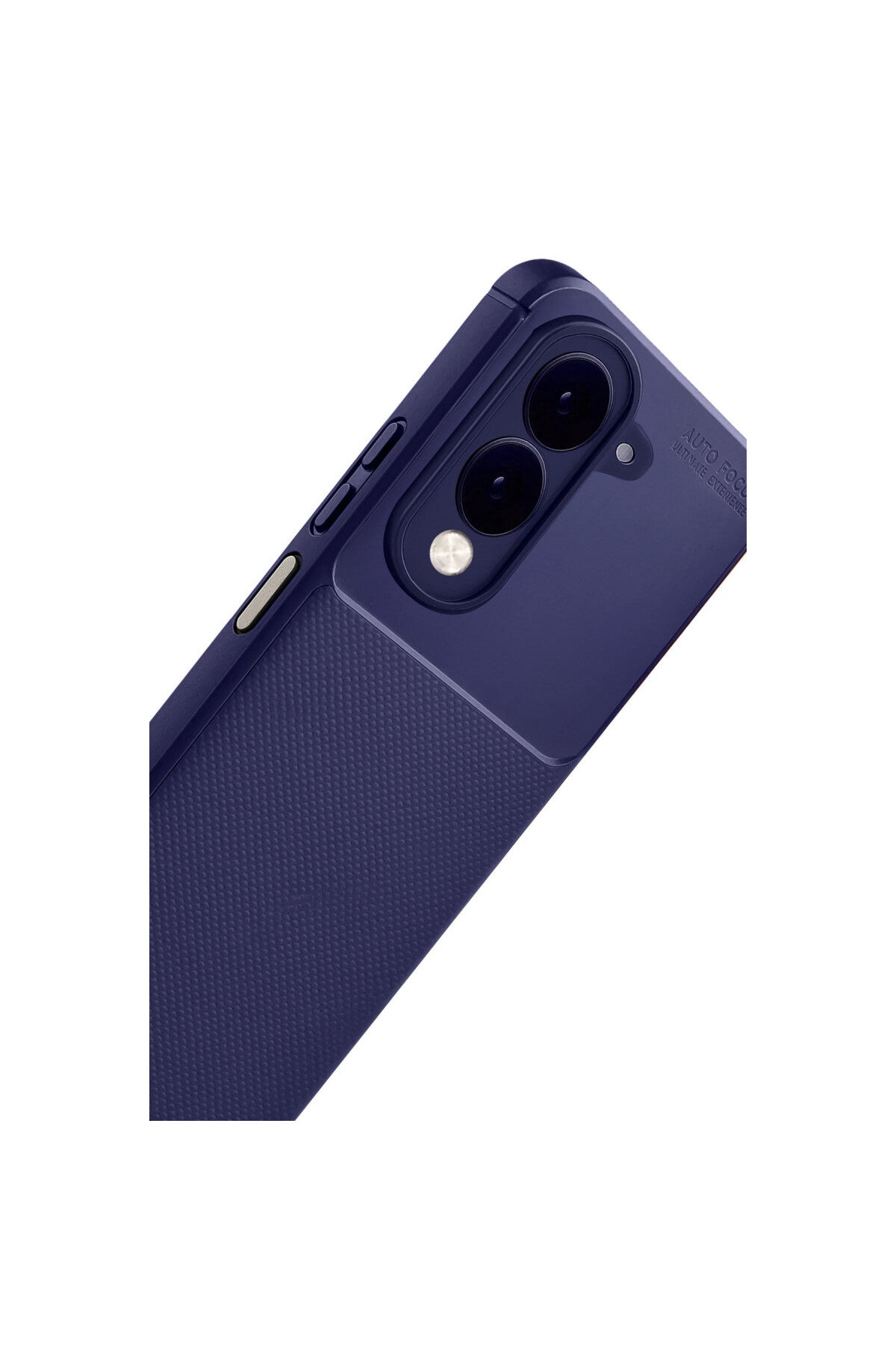Vivo Y29S Uyumlu Auto Focus Karbon Kapak - Lacivert