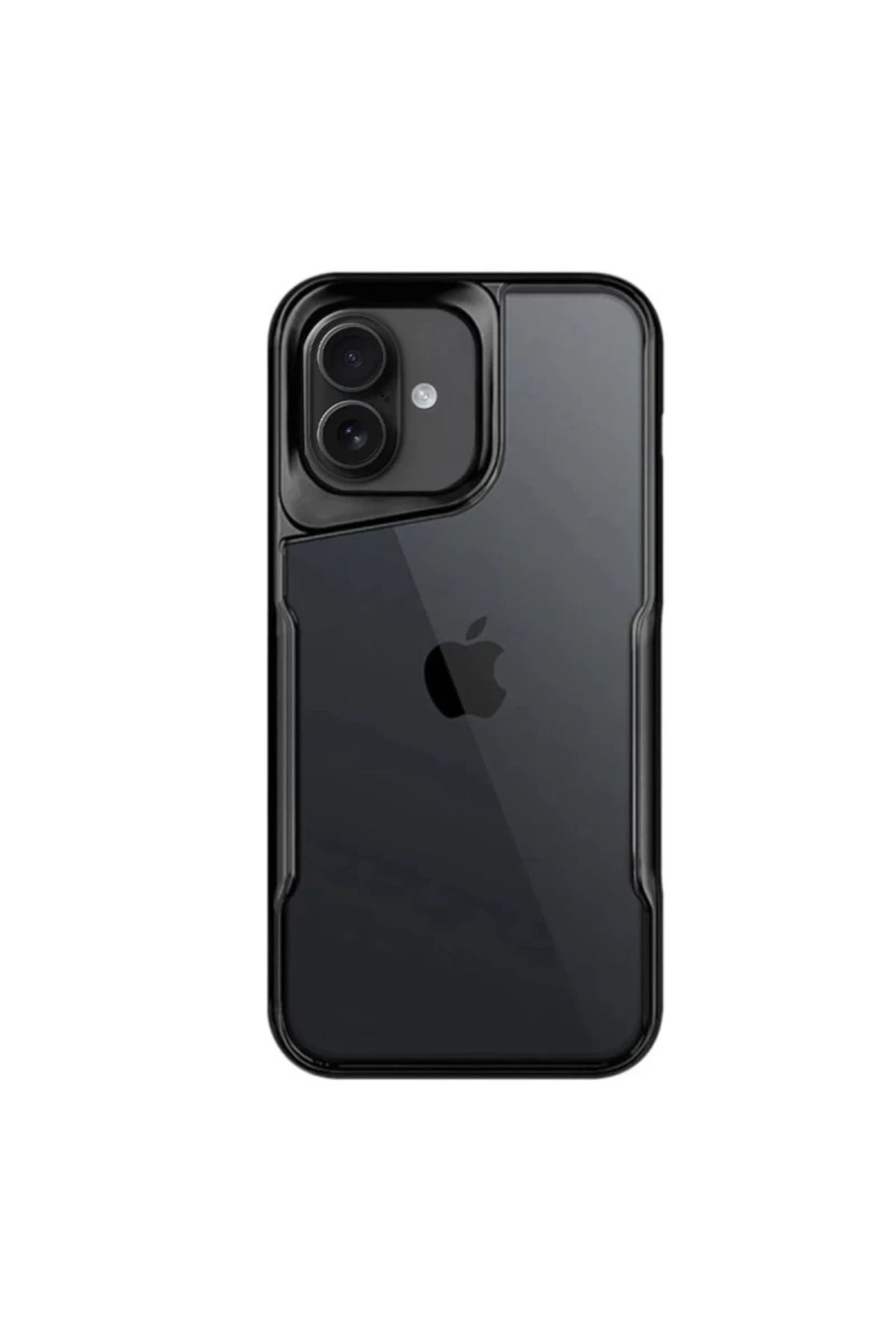 Apple iPhone 16 Plus Uyumlu Kılıf Boyi Silikon Kapak - Siyah