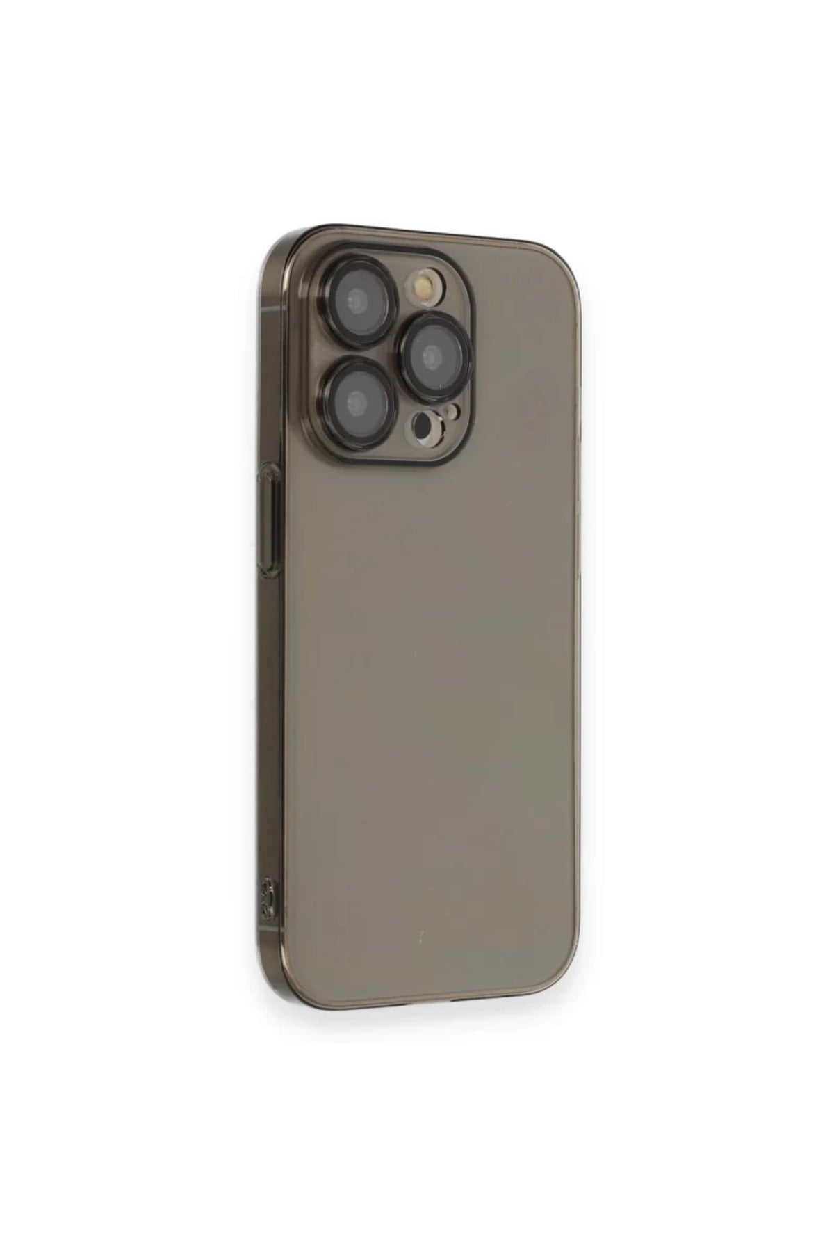 Apple iPhone 13 Pro Max Uyumlu Kılıf Armada Lensli Kapak - Siyah