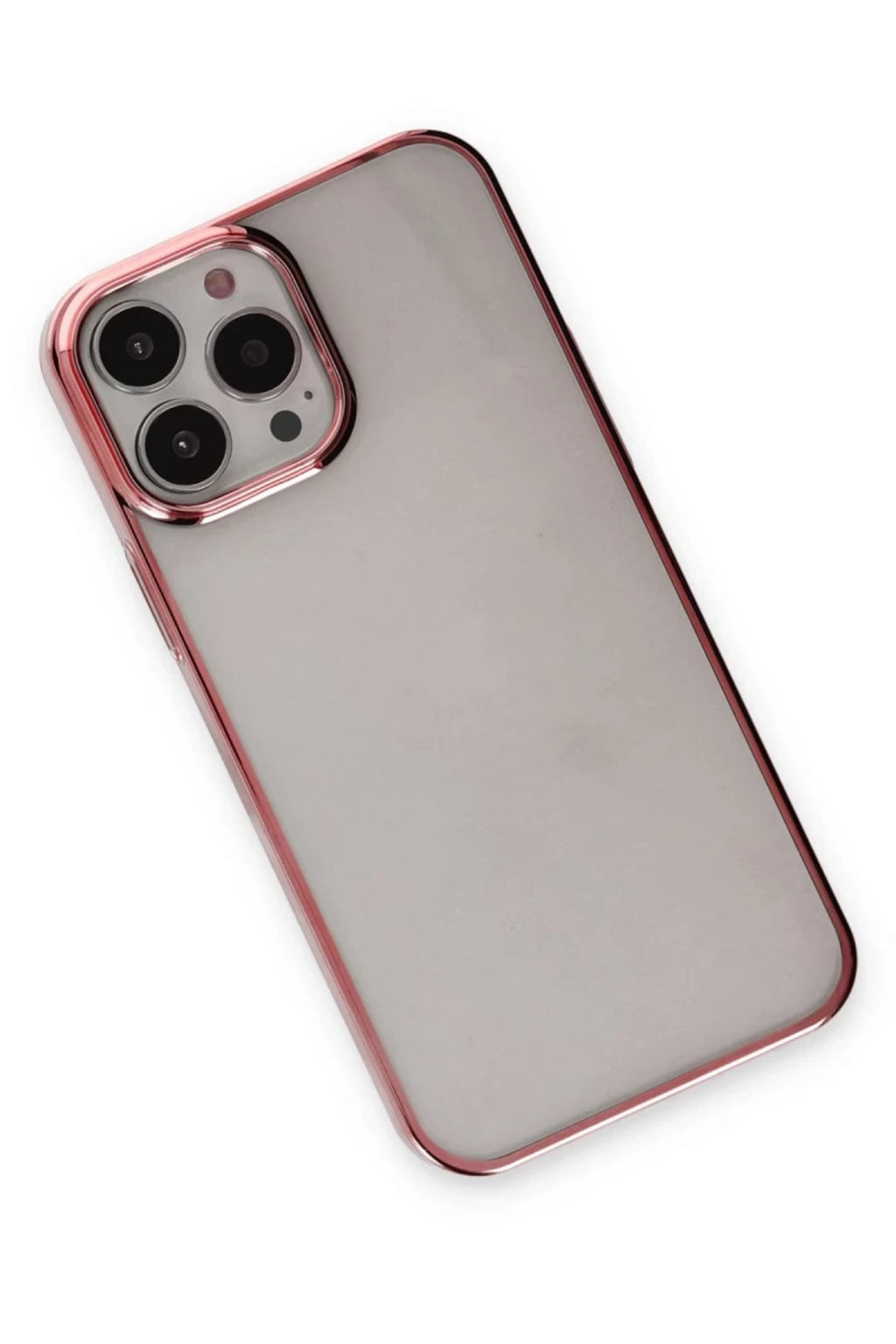 Apple iPhone 13 Pro Max Uyumlu Kılıf Element Silikon - Pembe