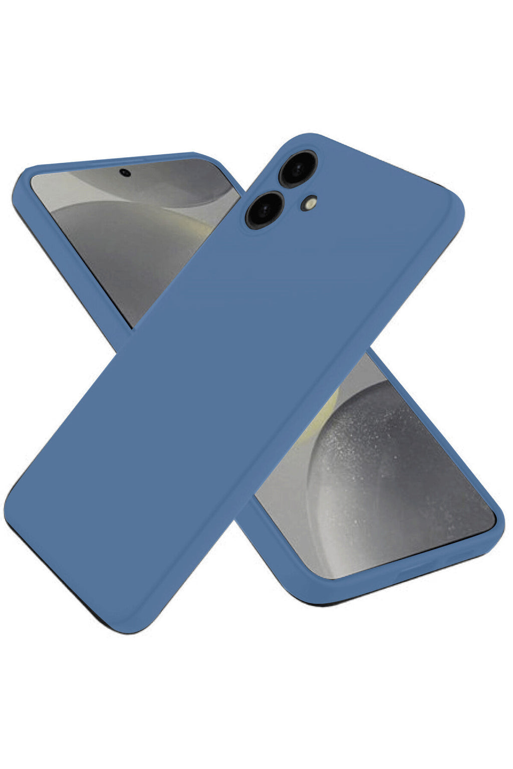 Samsung Galaxy A06 Uyumlu Kılıf First Silikon - Mavi