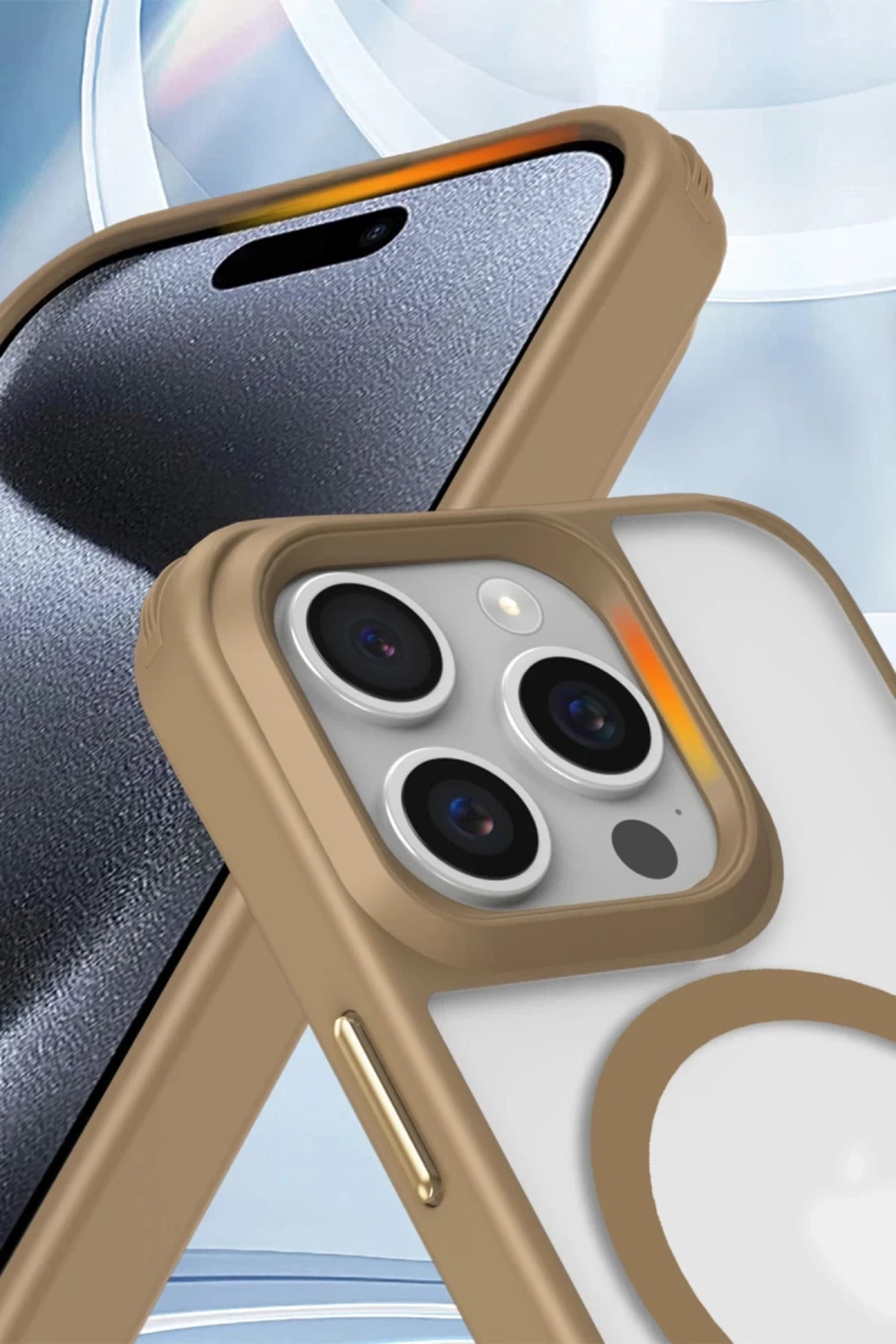 Apple iPhone 16 Pro Max Uyumlu Kılıf Enka Magsafe Silikon Kılıf - Siyah