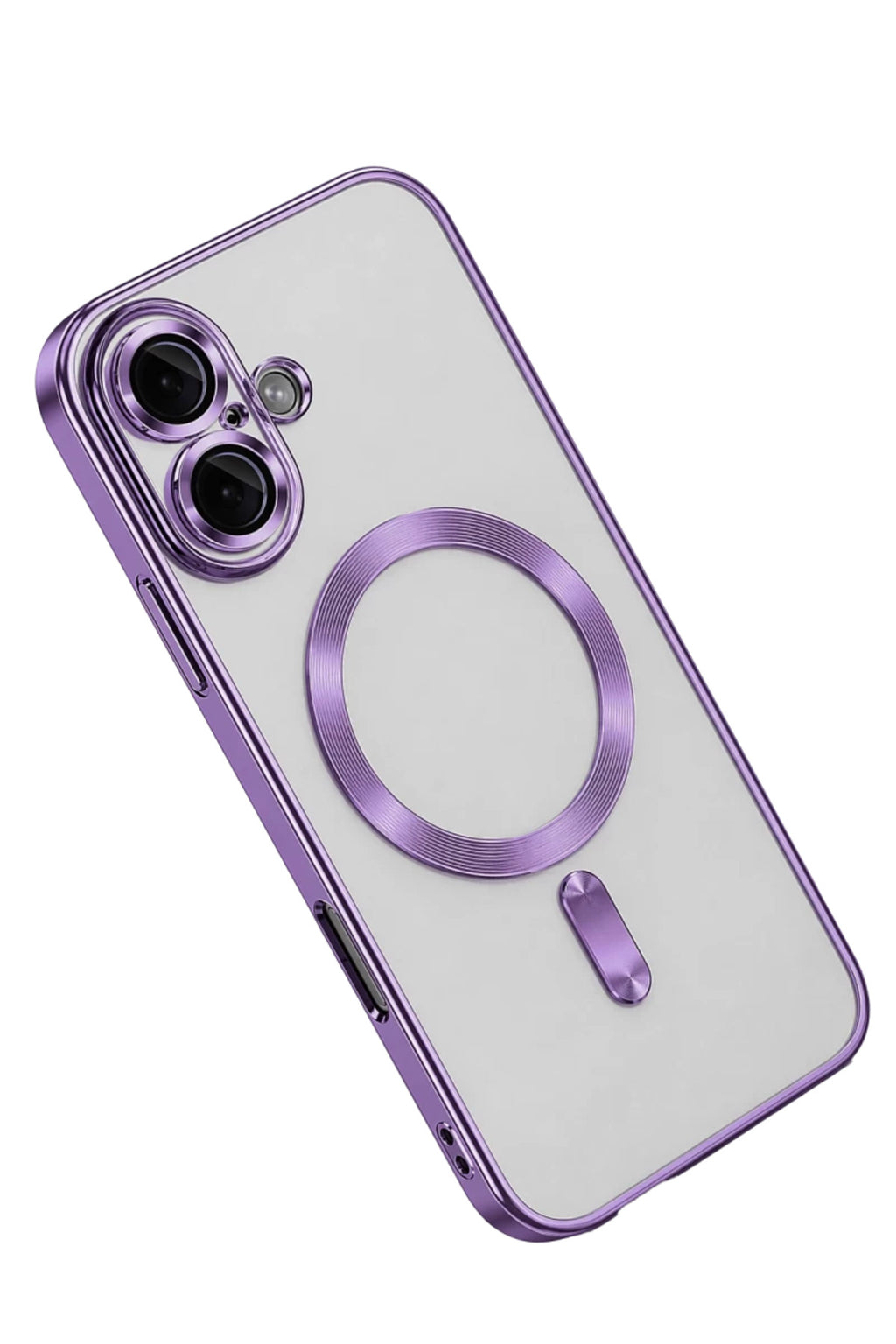 Apple iPhone 16 Uyumlu Kılıf Kross Magneticsafe Kapak - Mor