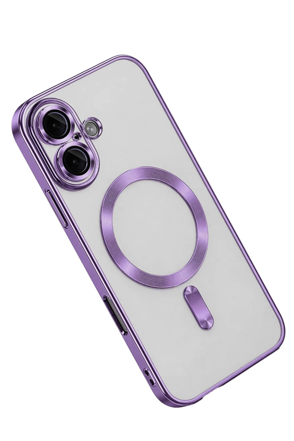 Apple iPhone 16 Uyumlu Kılıf Kross Magneticsafe Kapak - Mor