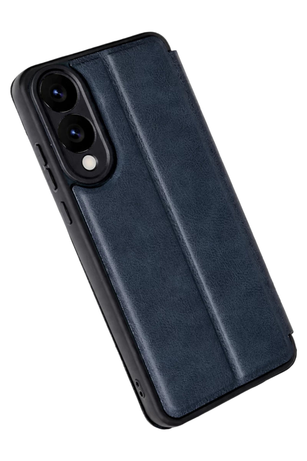 Samsung Galaxy S25 Uyumlu Edge Flip Cover - Lacivert