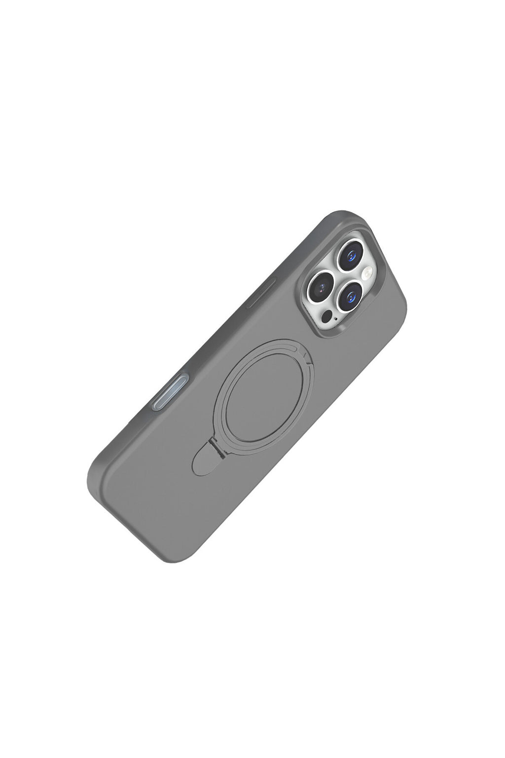 Apple iPhone 16 Pro Max Uyumlu Regal Magsafe Standlı Kapak - Titan Gri