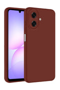 Samsung Galaxy A07 4G Uyumlu First Silikon - Bordo