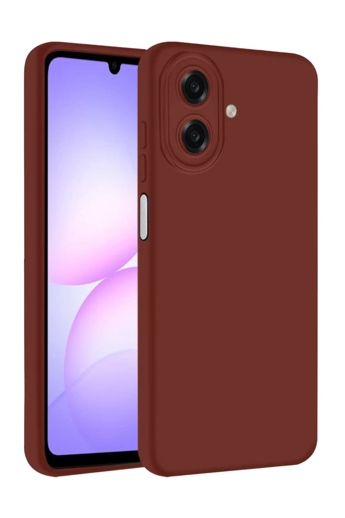 Samsung Galaxy A07 4G Uyumlu First Silikon - Bordo