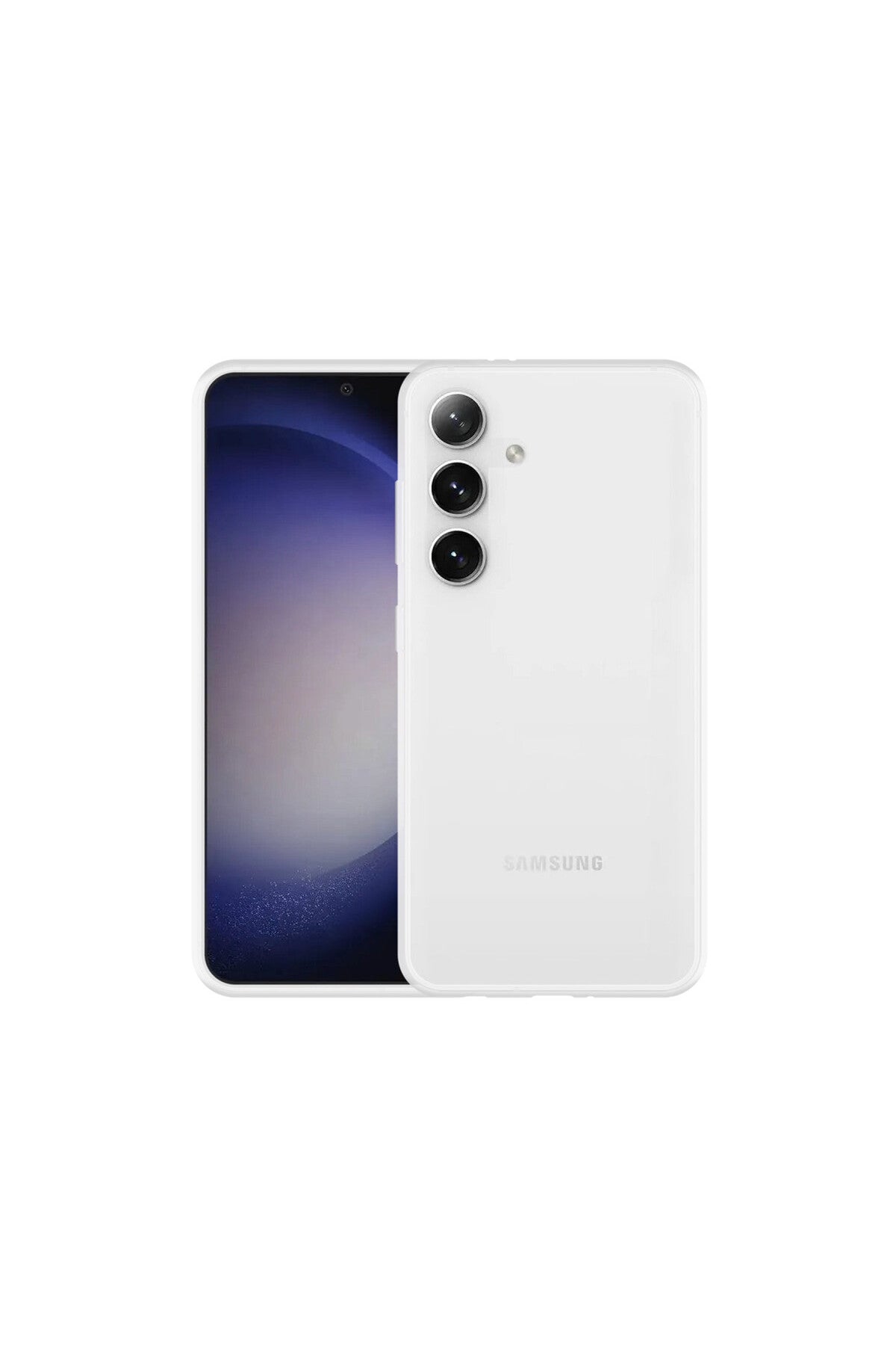 Samsung Galaxy S24 Uyumlu Kılıf Lüx Şeffaf Silikon