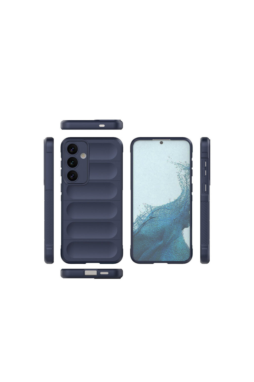 Samsung Galaxy S24 Uyumlu Kılıf Optimum Silikon - Lacivert