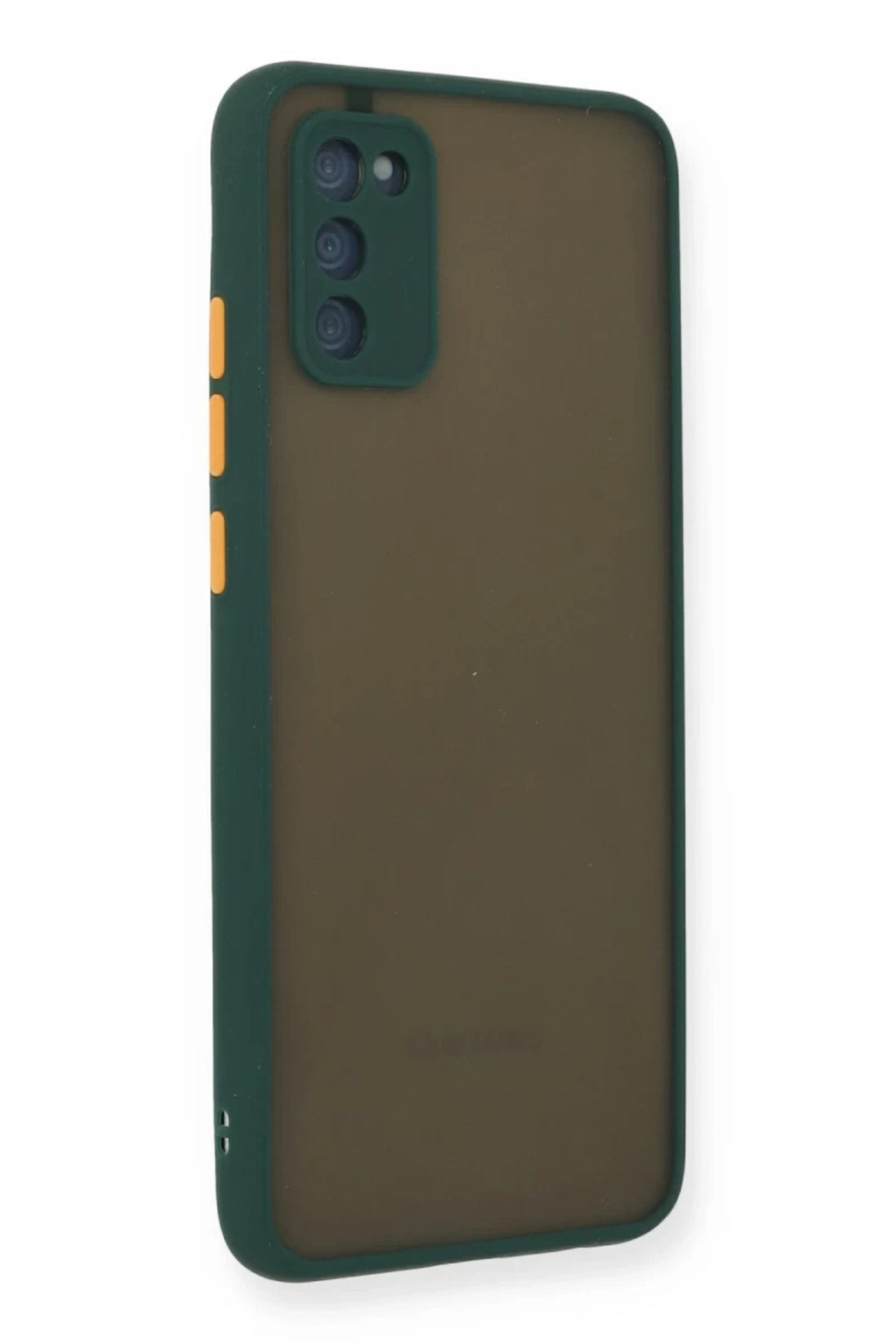 Samsung Galaxy A03S Uyumlu Kılıf Montreal Silikon Kapak - Yeşil