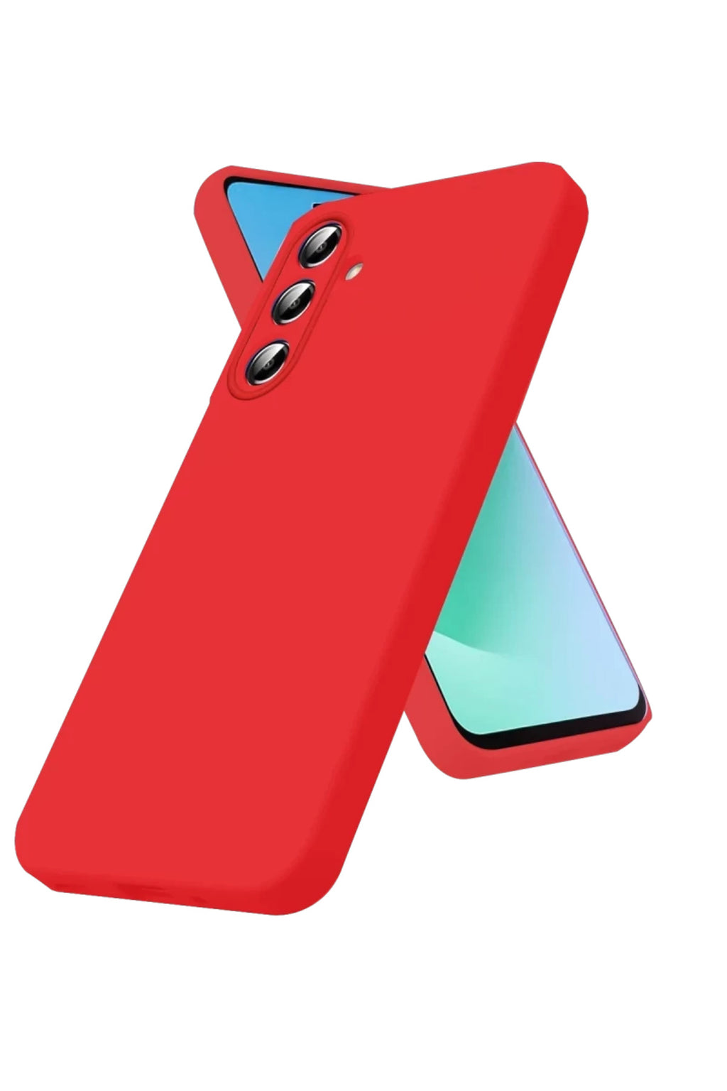 Samsung Galaxy S26 Uyumlu First Silikon - Kırmızı
