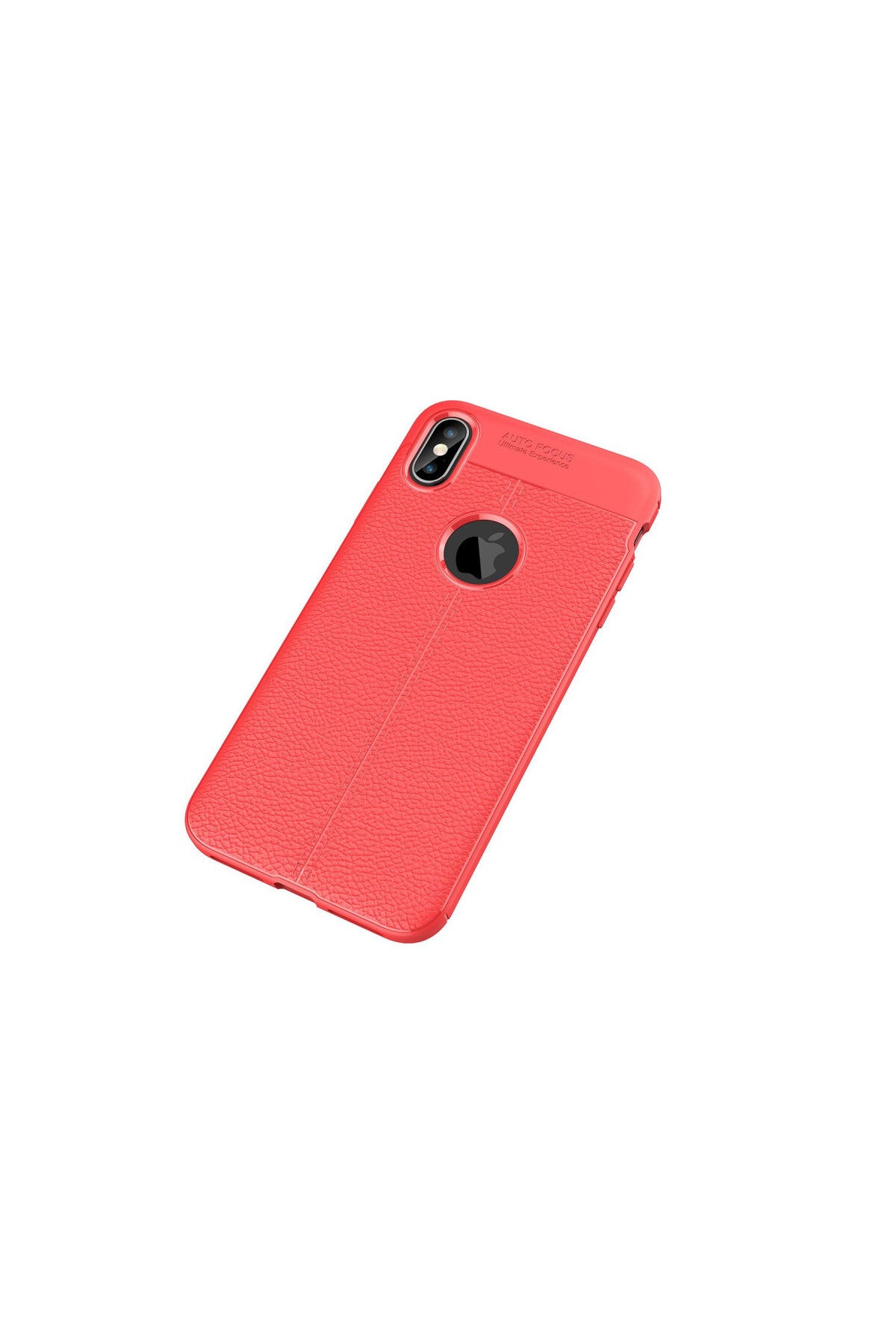 Apple iPhone XS Max Uyumlu Kılıf Auto Focus Kapak - Kırmızı