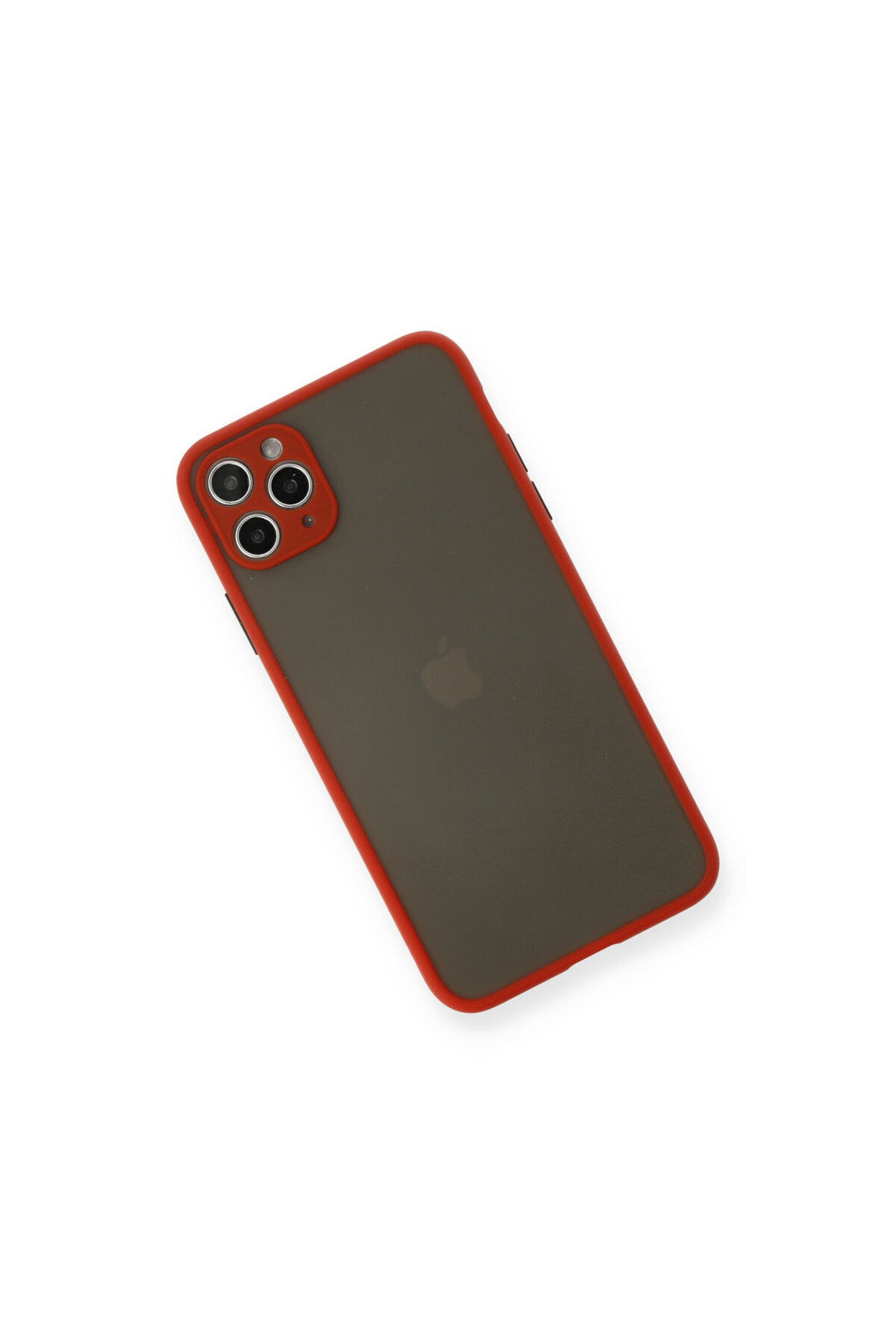 Apple iPhone 11 Pro Max Uyumlu Kılıf Montreal Silikon Kapak - Kırmızı
