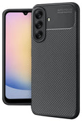 Samsung Galaxy A17 5G Uyumlu Auto Focus Karbon Kapak - Siyah