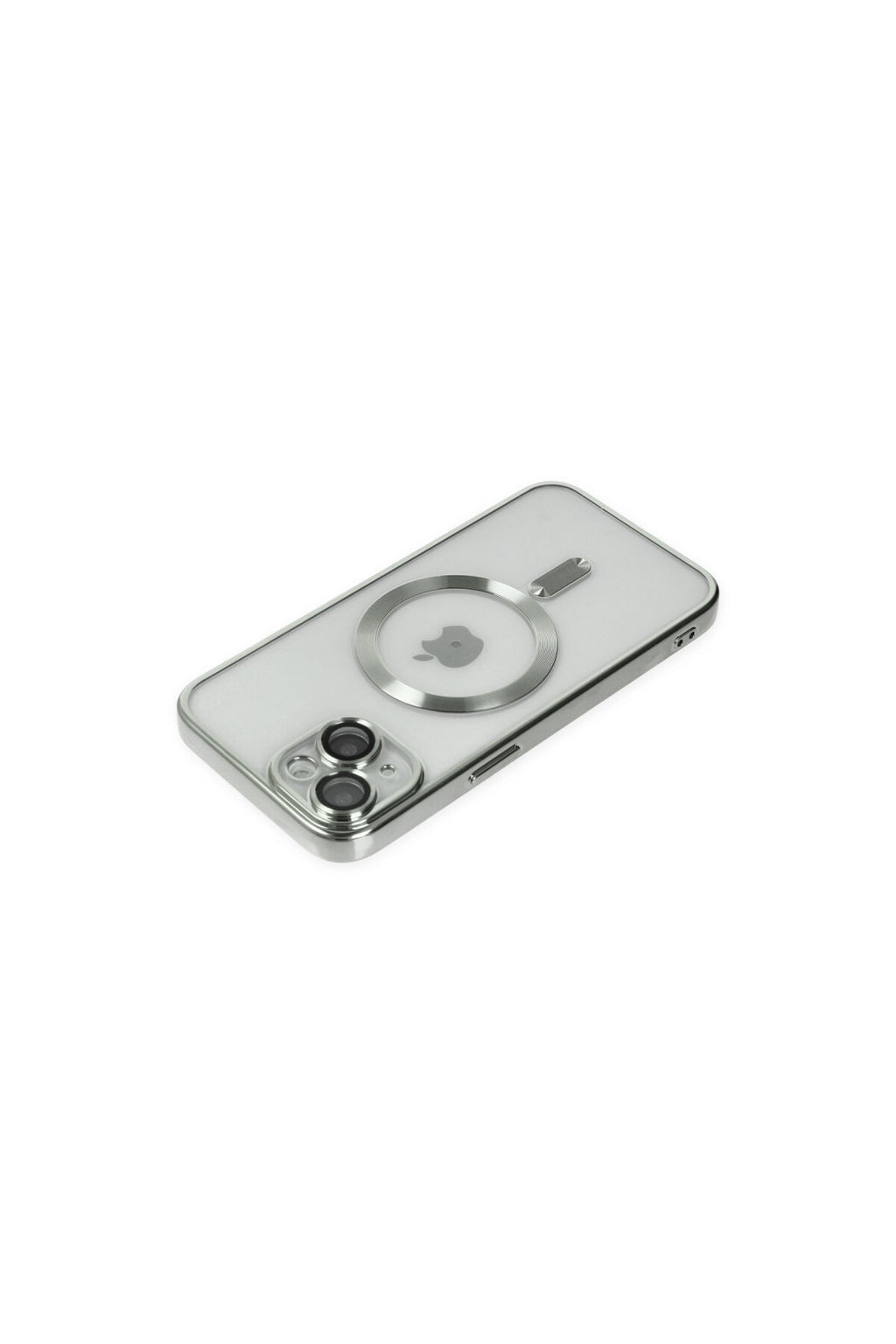 Apple iPhone 14 Uyumlu Kılıf Kross Magneticsafe Kapak - Gümüş
