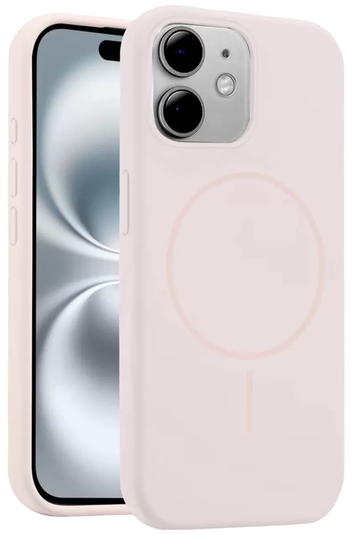 Joko Apple iPhone 11 Uyumlu Kılıf Jully Magsafe Kapak - Pudra