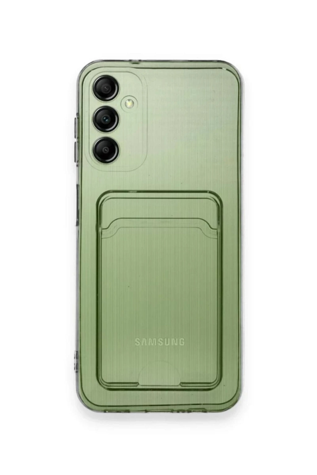 Samsung Galaxy M15 Uyumlu Kılıf Kart Şeffaf Silikon - Şeffaf