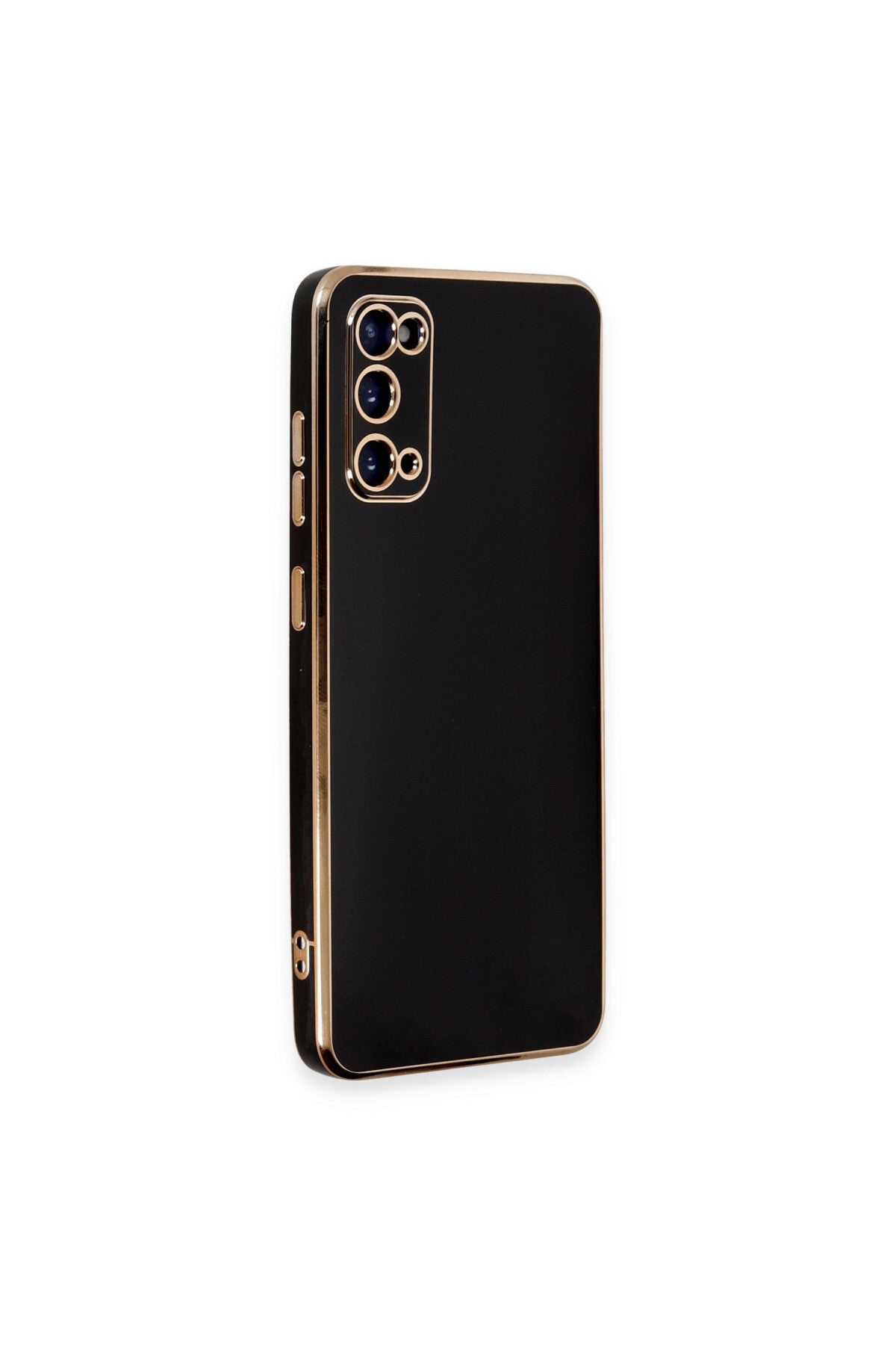 Samsung Galaxy S20 Uyumlu Kılıf Volet Silikon - Siyah