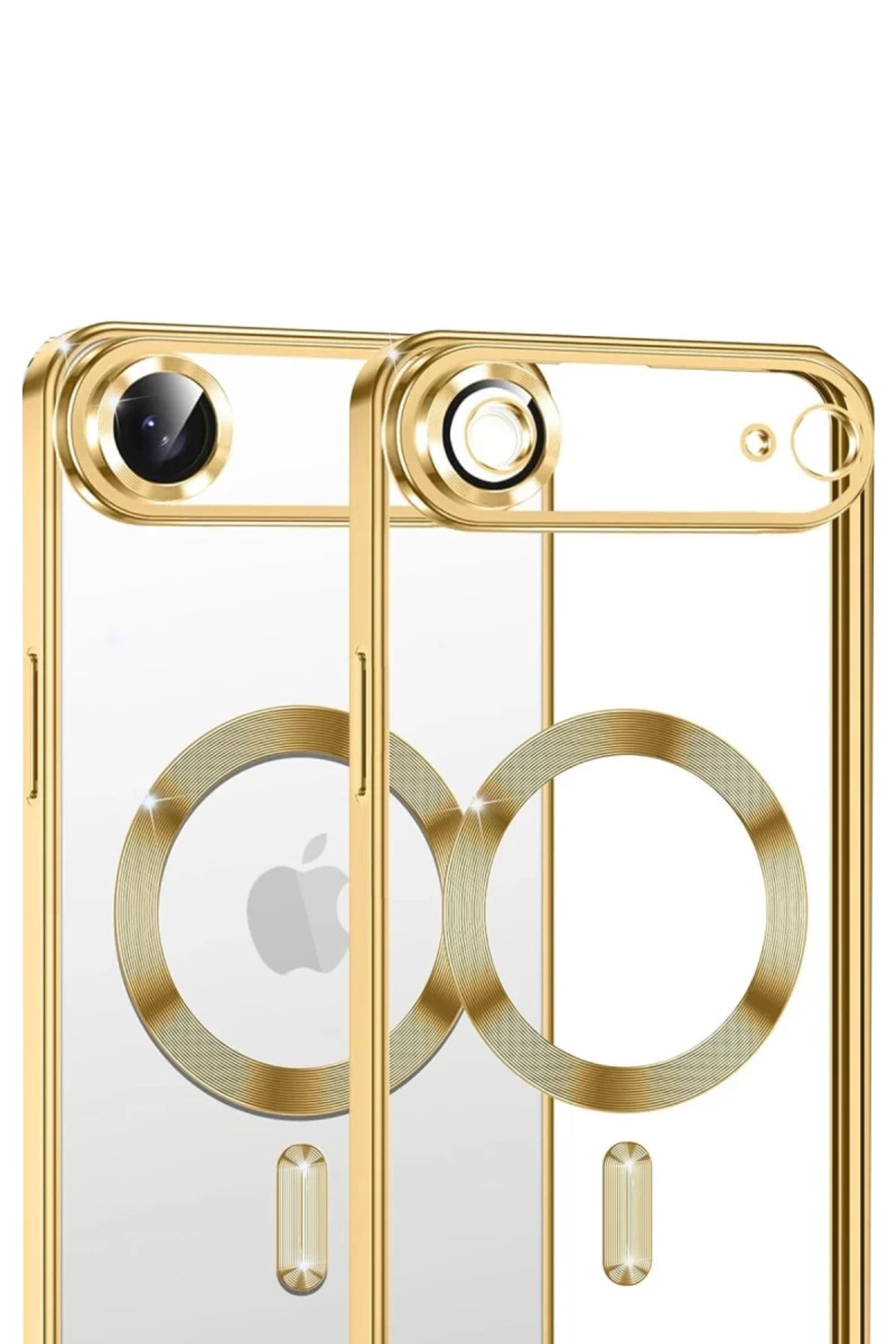 Apple iPhone 17 Air Uyumlu Kross Magneticsafe Kapak - Gold