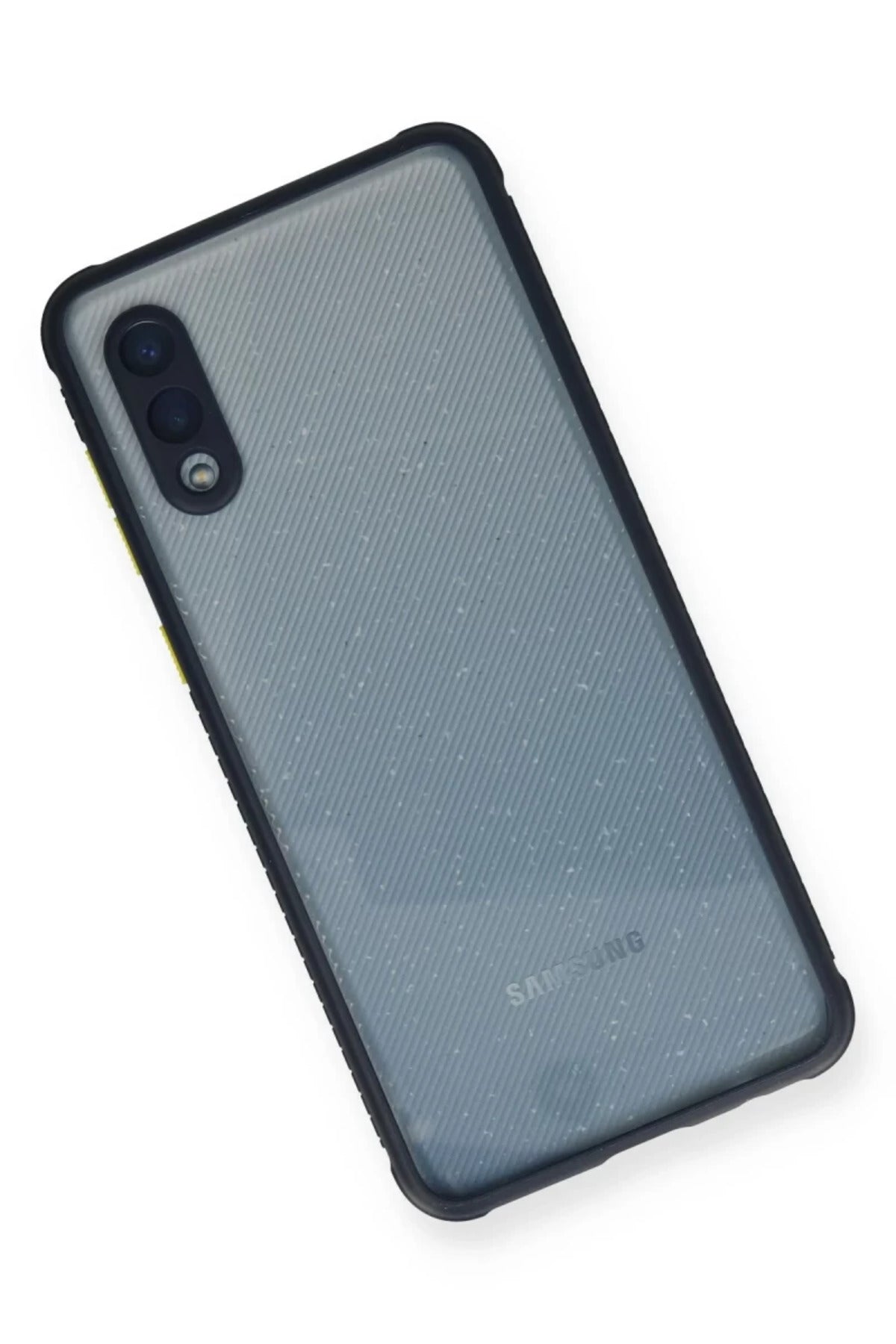 Samsung Galaxy A02 Uyumlu Kılıf Miami Şeffaf Silikon - Lacivert