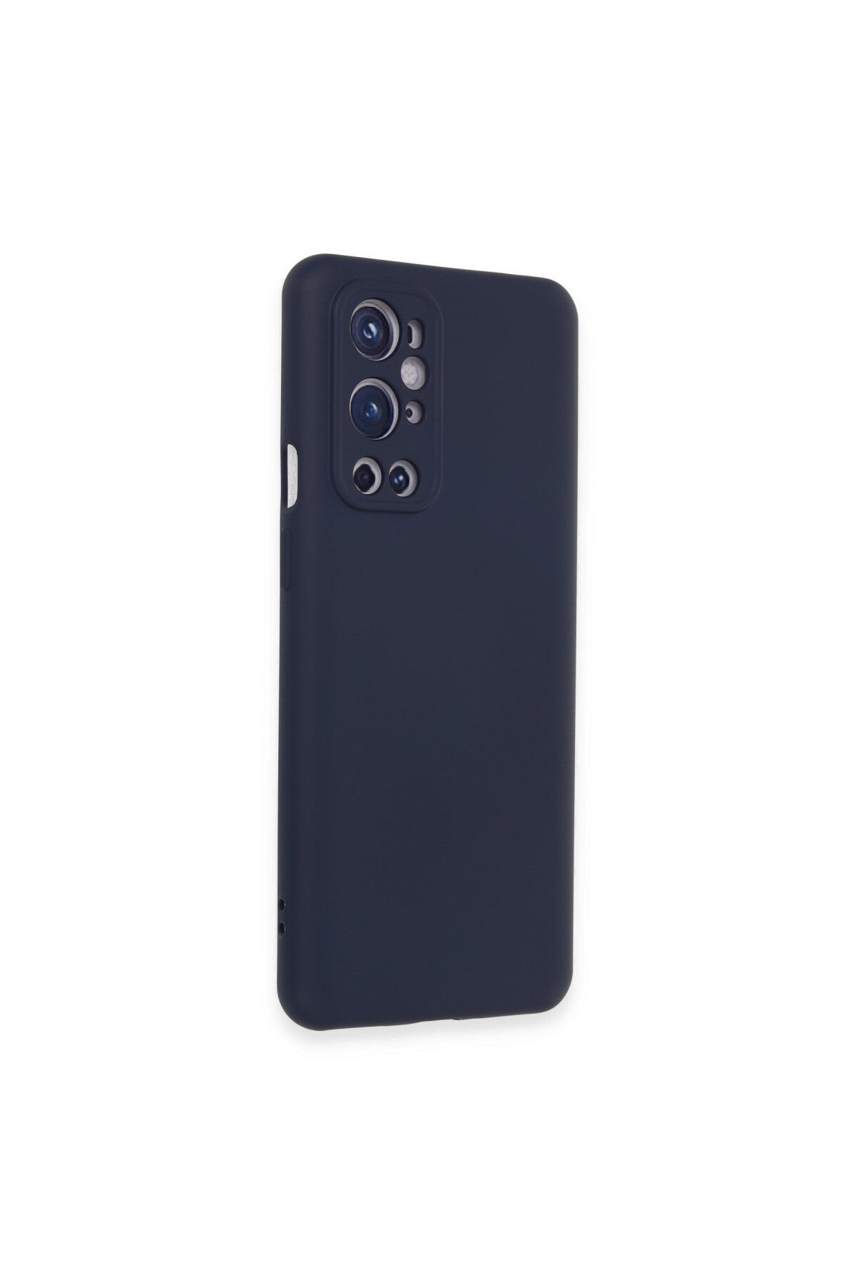 One Plus 9 Pro Kılıf Nano içi Kadife Silikon - Lacivert