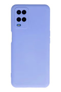 Oppo A54 4G Uyumlu Kılıf Nano içi Kadife Silikon - Lila
