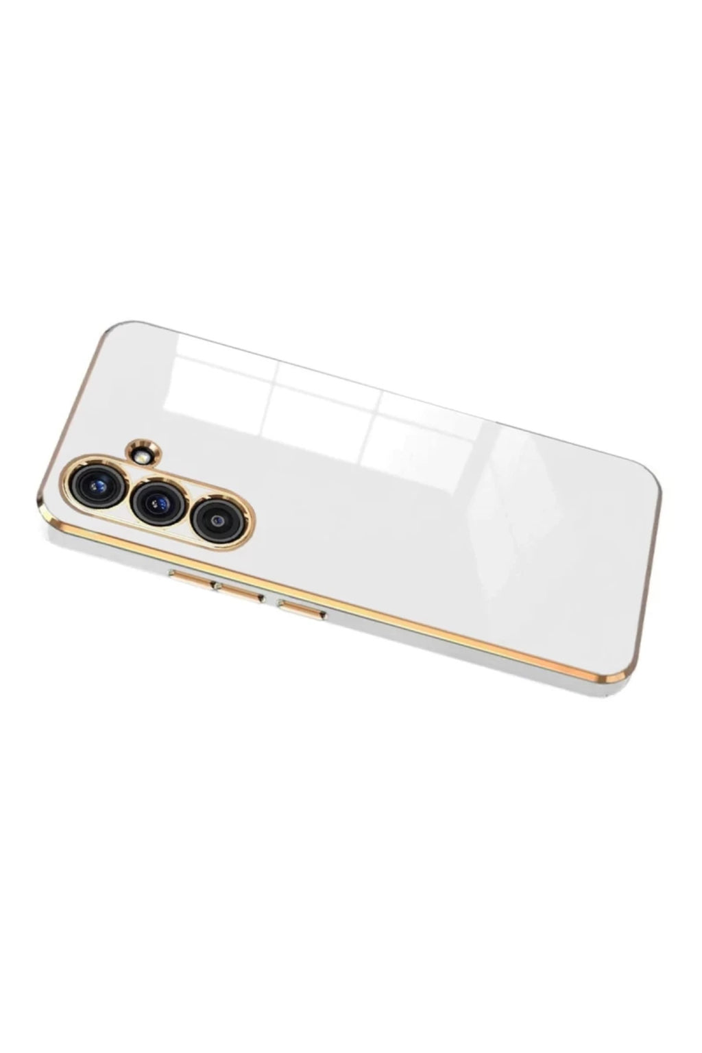 Samsung Galaxy A17 5G Uyumlu Volet Silikon - Beyaz