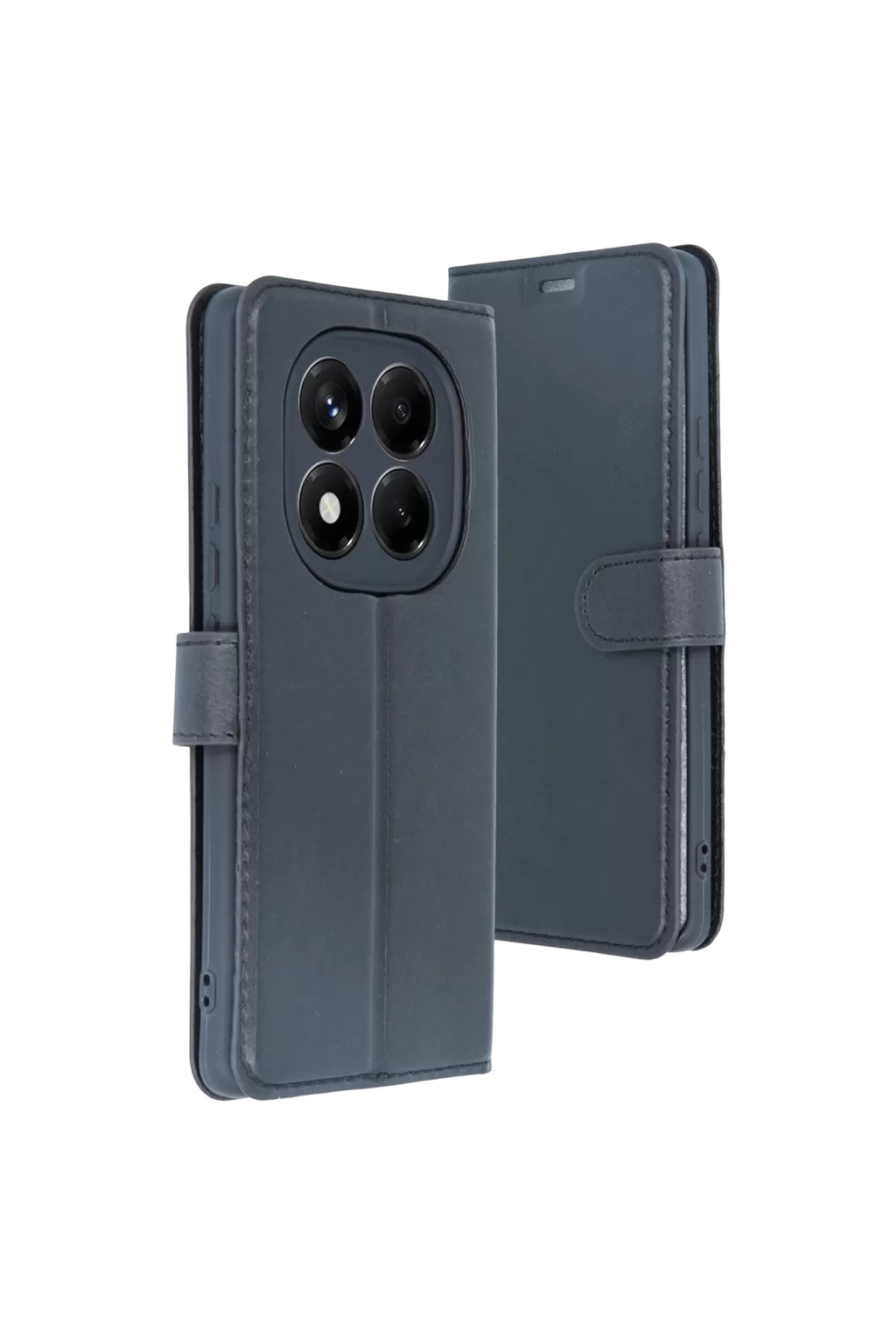 Xiaomi Redmi Note 15 4G Uyumlu Trend S Plus Kapaklı Kılıf - Siyah