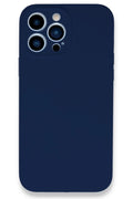 Apple iPhone 13 Pro Uyumlu Kılıf Lansman Legant Silikon - Lacivert