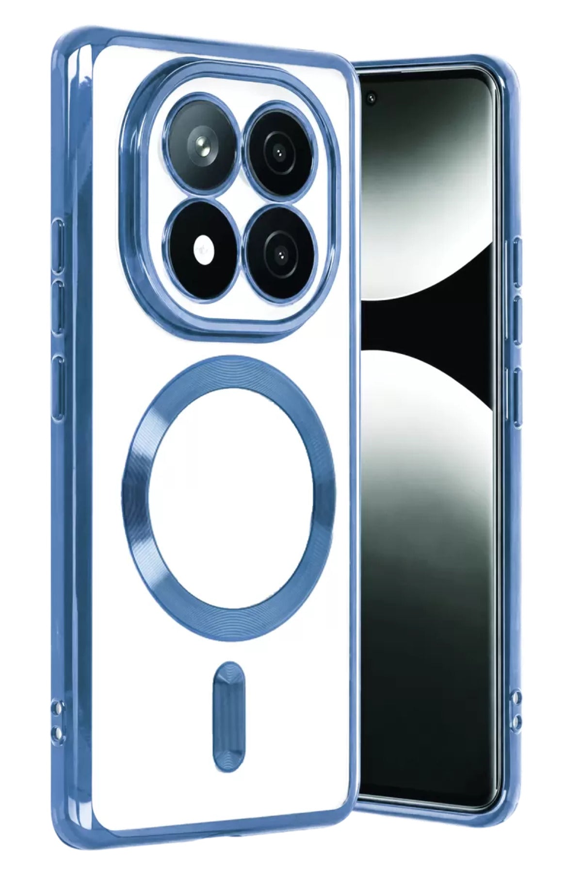 Xiaomi Redmi Note 15 Pro Plus 5G Uyumlu Kross Magneticsafe Kapak - Sierra Blue