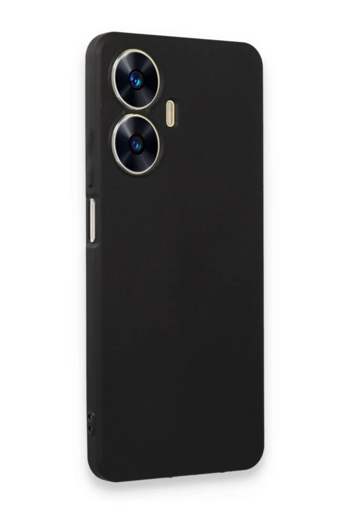 Realme C55 Uyumlu Kılıf First Silikon - Siyah