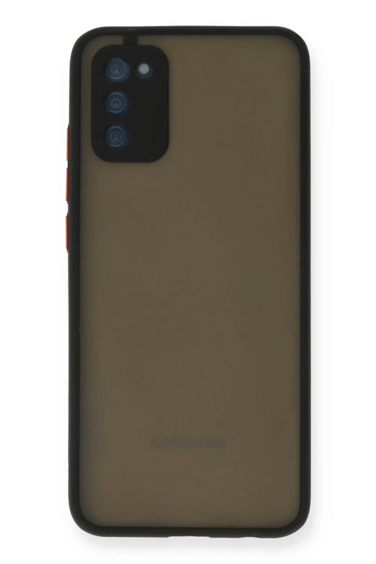 Samsung Galaxy A03S Uyumlu Kılıf Montreal Silikon Kapak - Siyah