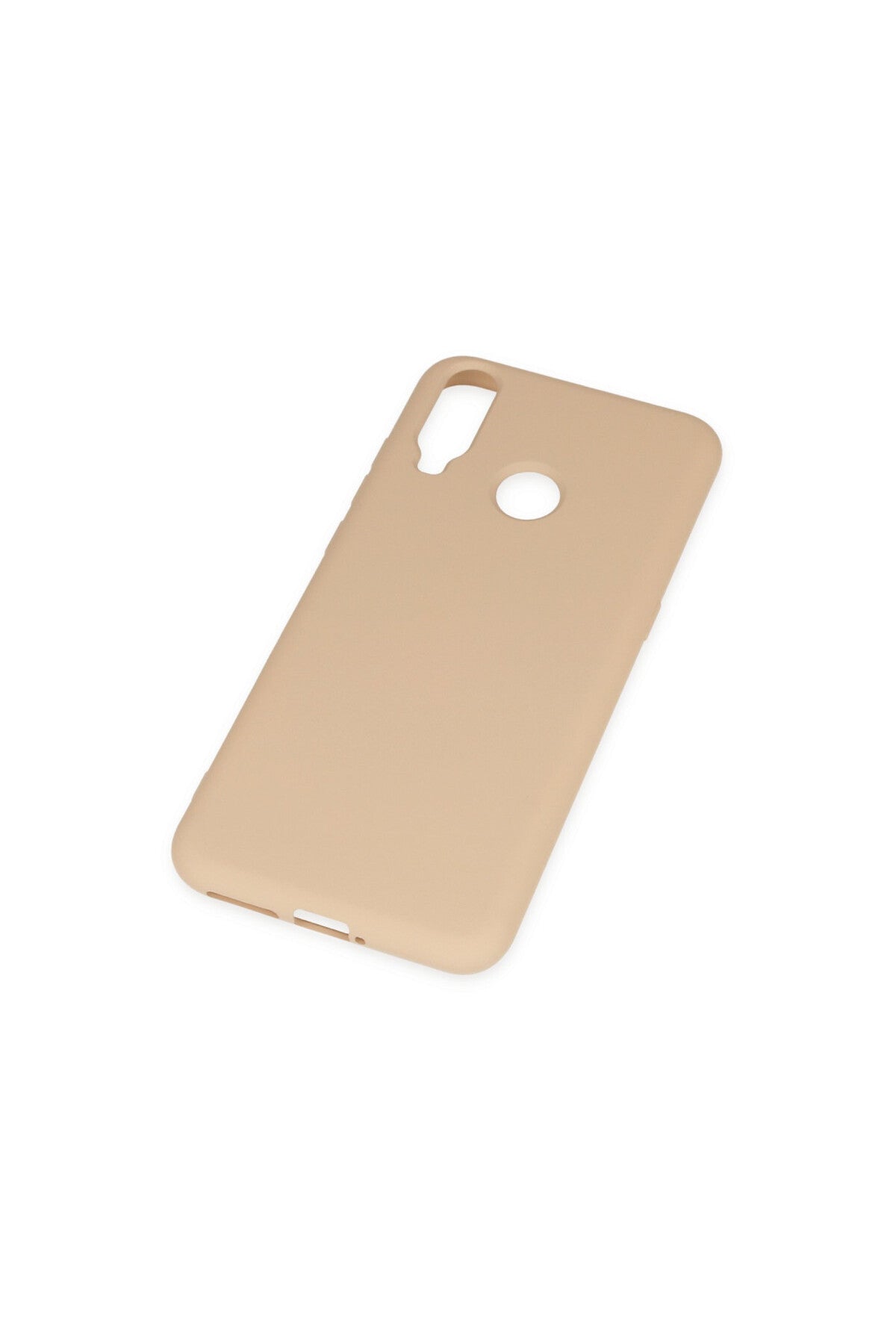 General Mobile GM 10 Kılıf Nano içi Kadife Silikon - Pudra