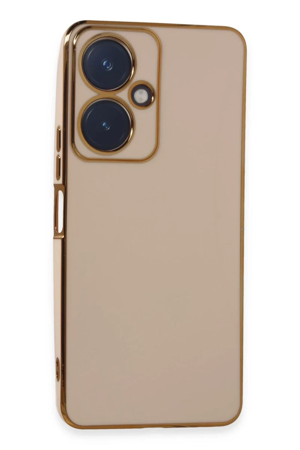 Vivo Y27 Uyumlu Kılıf Volet Silikon - Pembe