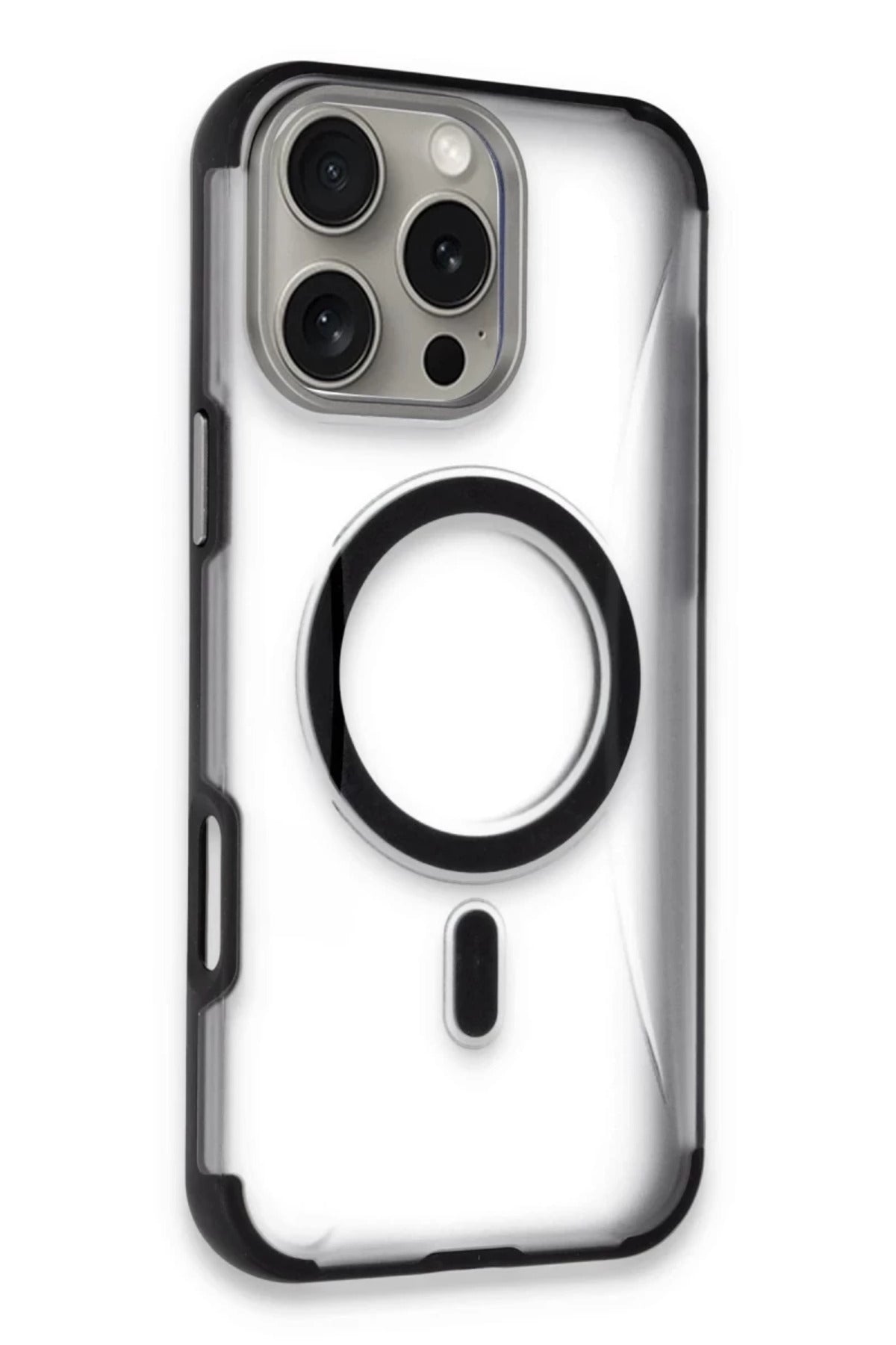 Joko Apple iPhone 16 Pro Max Uyumlu Hilton Magsafe Kapak - Siyah