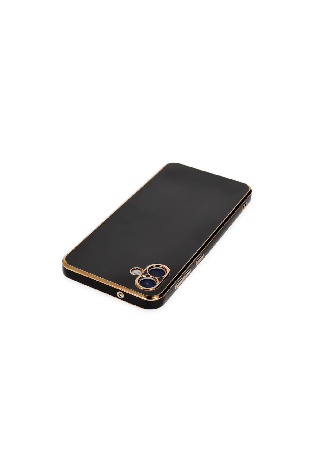 Samsung Galaxy A04 Uyumlu Kılıf Volet Silikon - Siyah