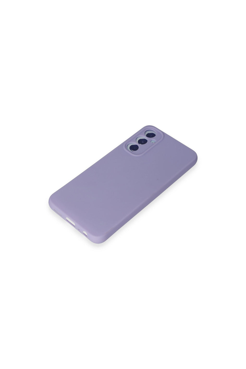 Samsung Galaxy A05S Uyumlu Kılıf First Silikon - Lila