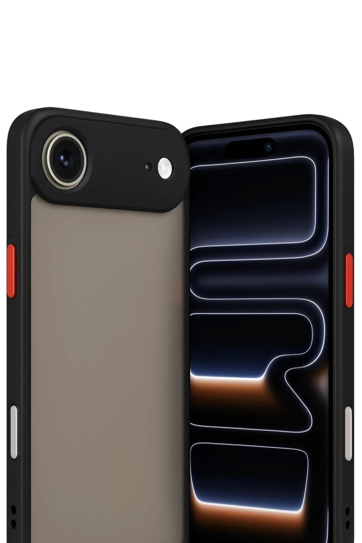Apple iPhone 17 Air Uyumlu Kılıf Montreal Silikon Kapak - Siyah