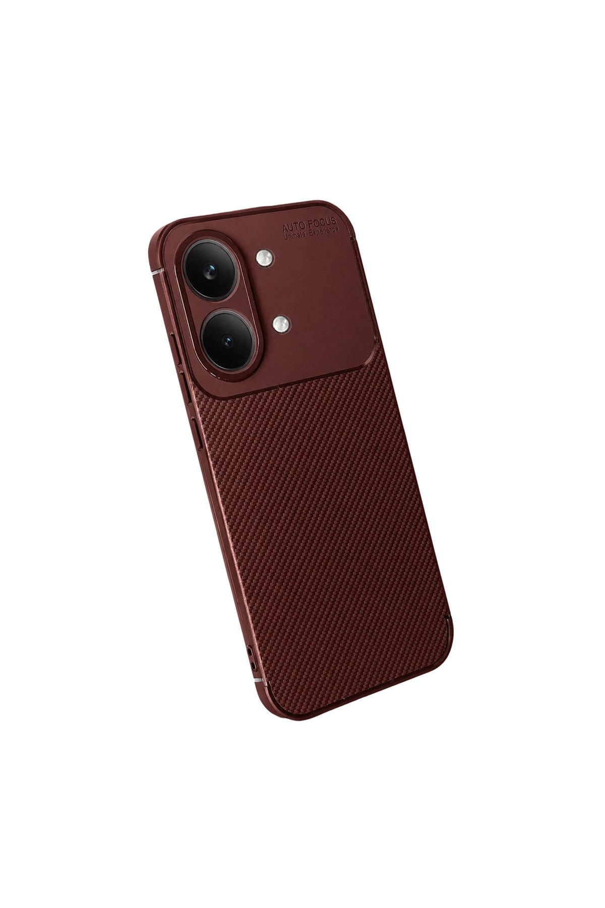 Xiaomi Poco X8 Pro Max Uyumlu Auto Focus Karbon Kapak - Bordo