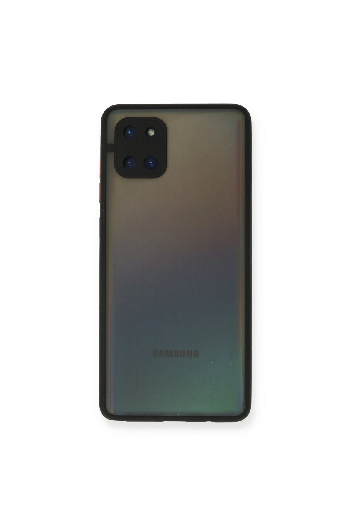 Samsung Galaxy A81 / Note 10 Lite Kılıf Montreal Silikon Kapak - Siyah