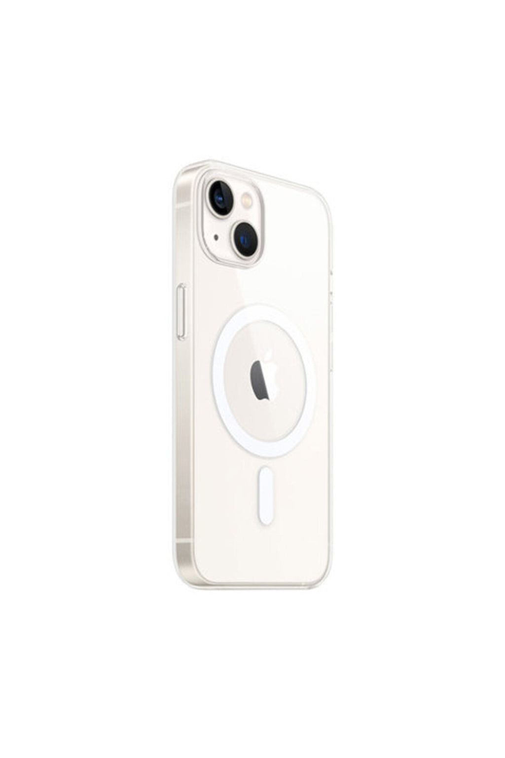 Apple iPhone 14 Uyumlu Kılıf Magneticsafe Şeffaf Silikon - Şeffaf
