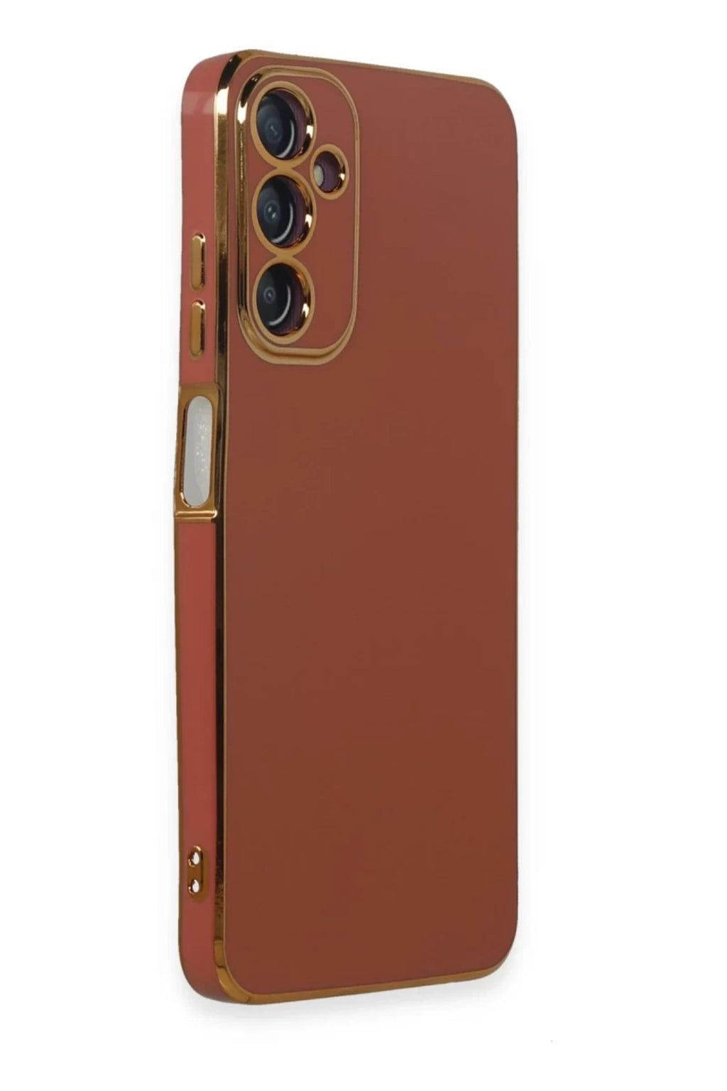 Samsung Galaxy A05S Uyumlu Kılıf Volet Silikon - Kırmızı