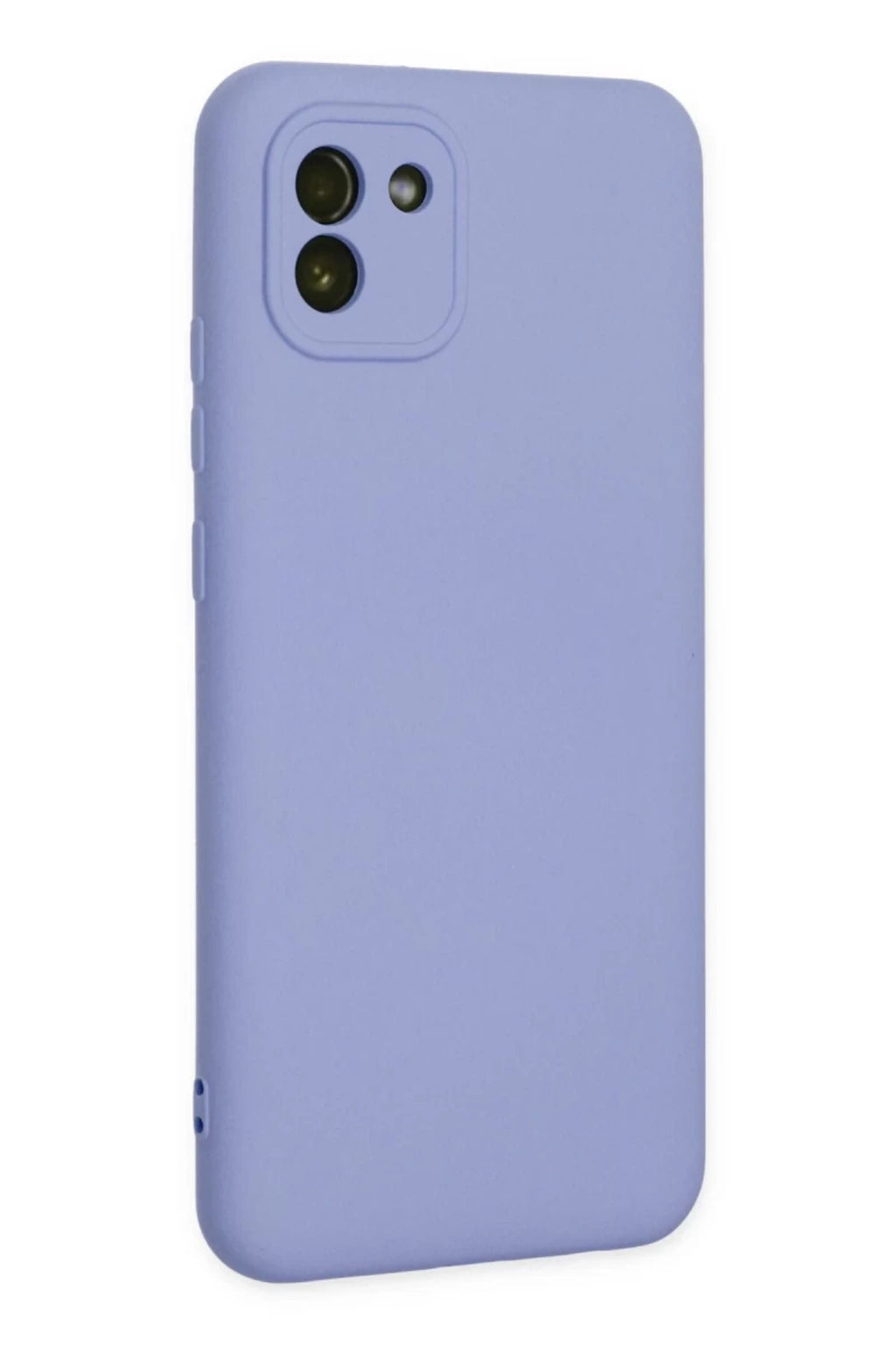 Samsung Galaxy A03 Uyumlu Kılıf Nano içi Kadife Silikon - Lila