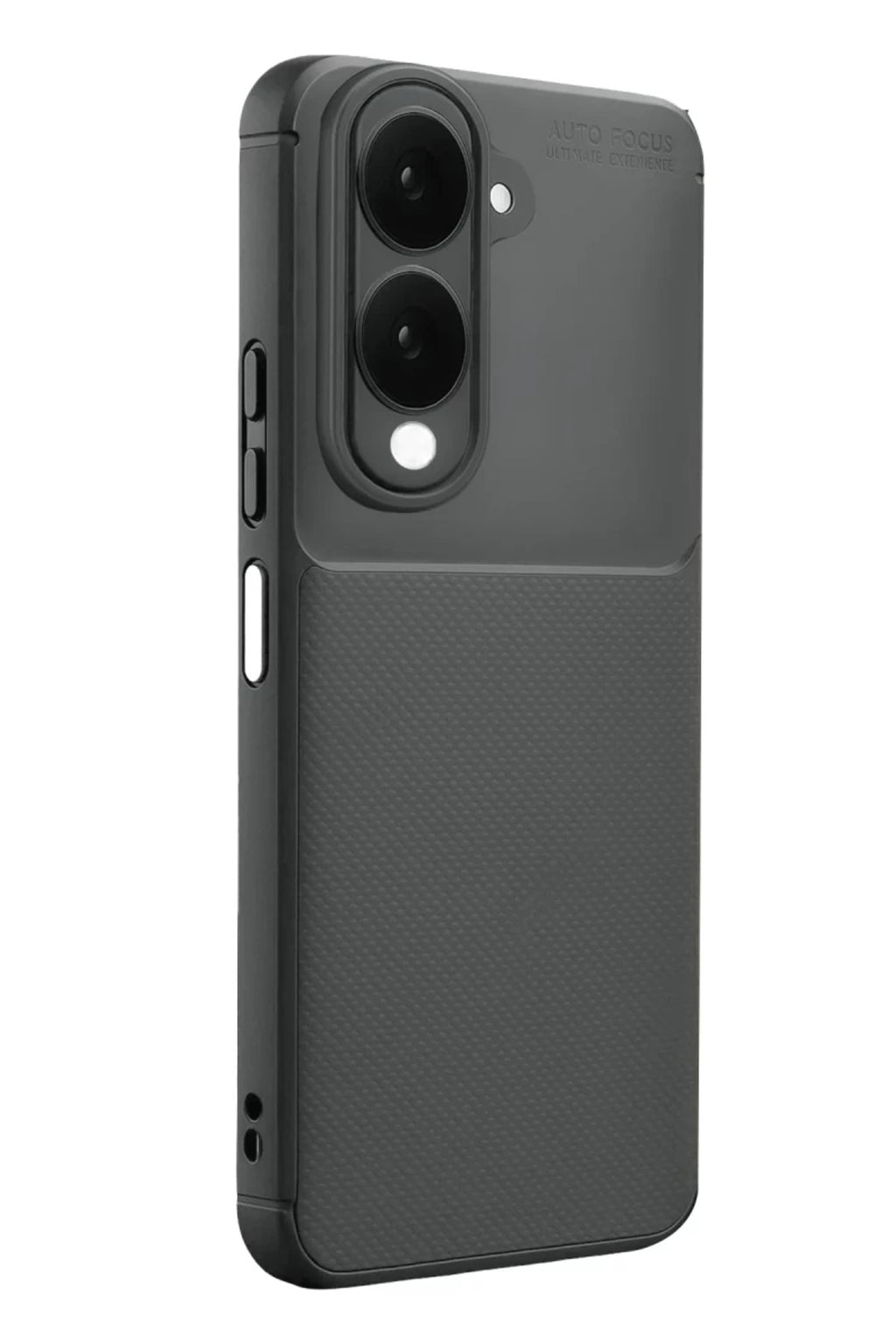 Vivo Y29S Uyumlu Auto Focus Karbon Kapak - Gri