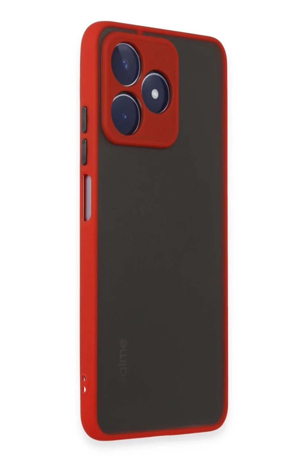 Realme C53 Uyumlu Kılıf Montreal Silikon Kapak - Kırmızı