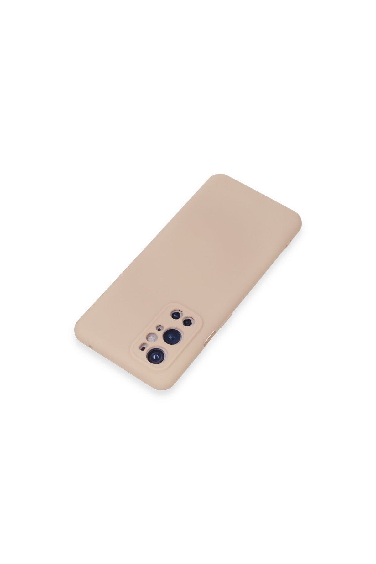 One Plus 9 Pro Kılıf Nano içi Kadife Silikon - Pudra