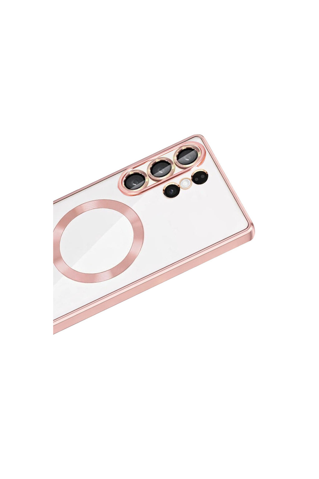Samsung Galaxy S26 Ultra Uyumlu Kross Magneticsafe Kapak - Rose