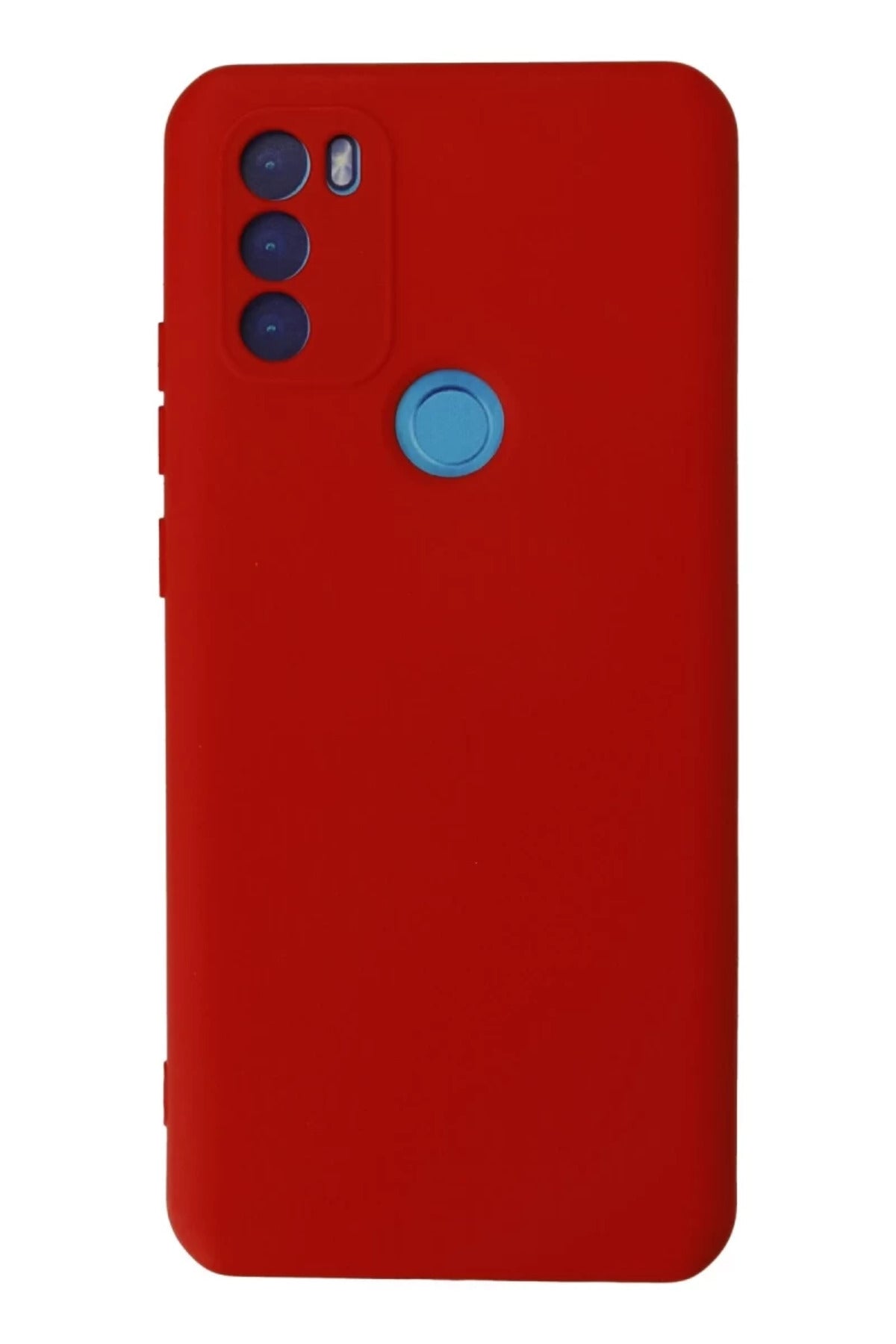 General Mobile GM 21 Plus Kılıf Nano içi Kadife Silikon - Kırmızı